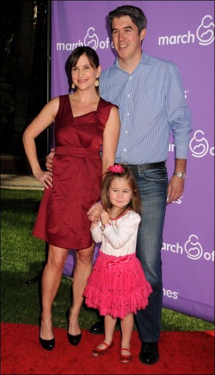 Kellie Martin, Husband Keith Christian And Daughter Maggie Attend 5th 