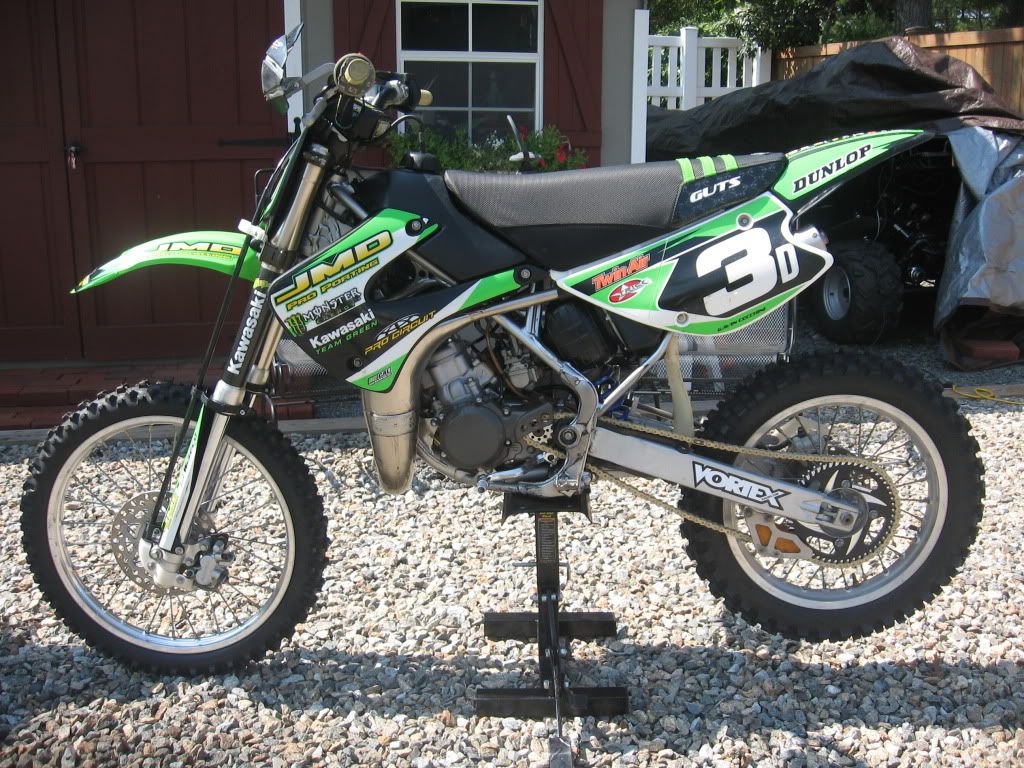 KX 85 Big Wheel Conversion Kawasaki 2Stroke ThumperTalk
