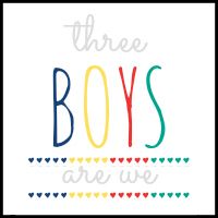 Three Boys are We