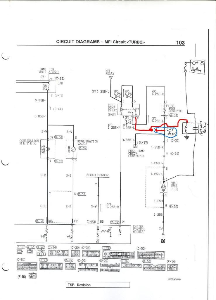 Fuel pump resistor/relay setup. Mitsubishi 3000GT & Dodge Stealth Forum