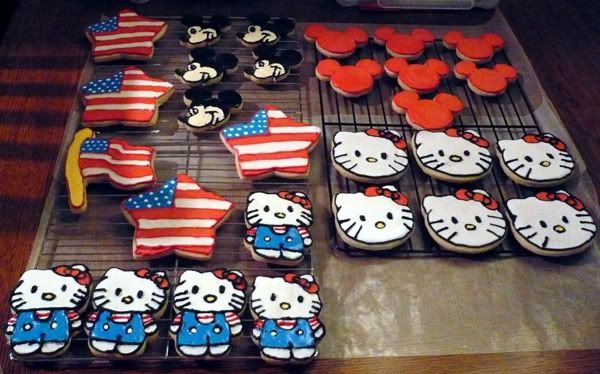 Forth of July 2011 Cookies