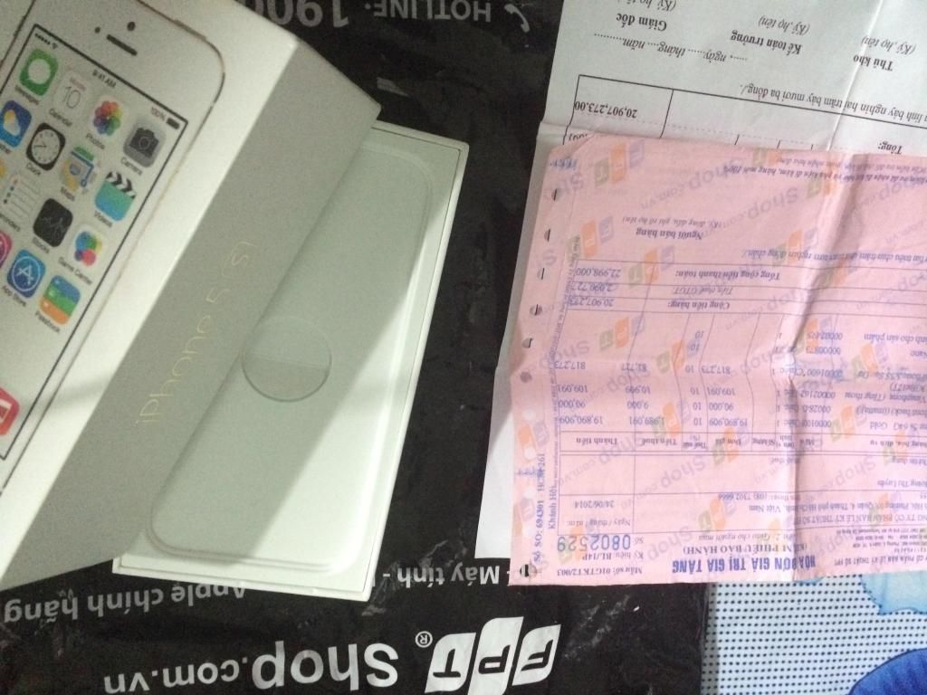 Iphone 5S Gold 16g chính hãng giá mềm - 1