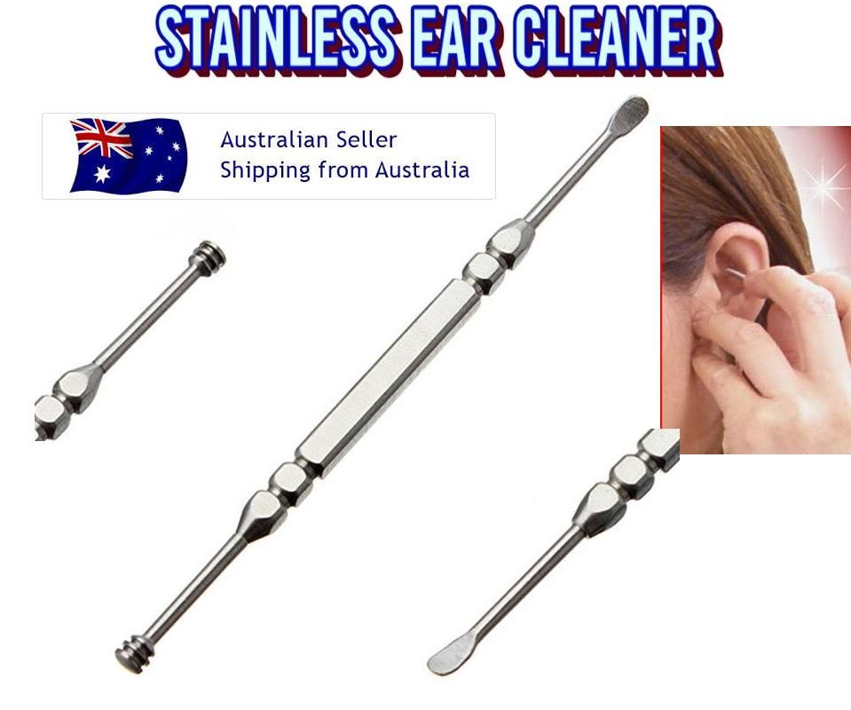 ... PICK Steel Silver EarS Pick Curette Wax Cleaner Removal Earpick Health