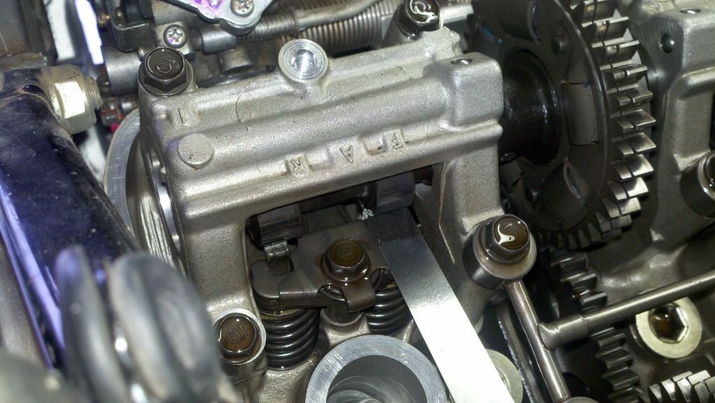 Honda vfr800 vtec valve clearance #7