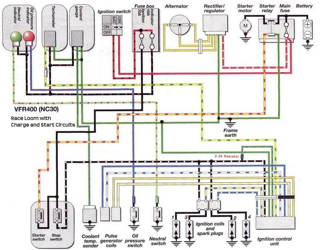 Nc30 Loom Cdi Problems Its Electrical So I Need Lots Of Help