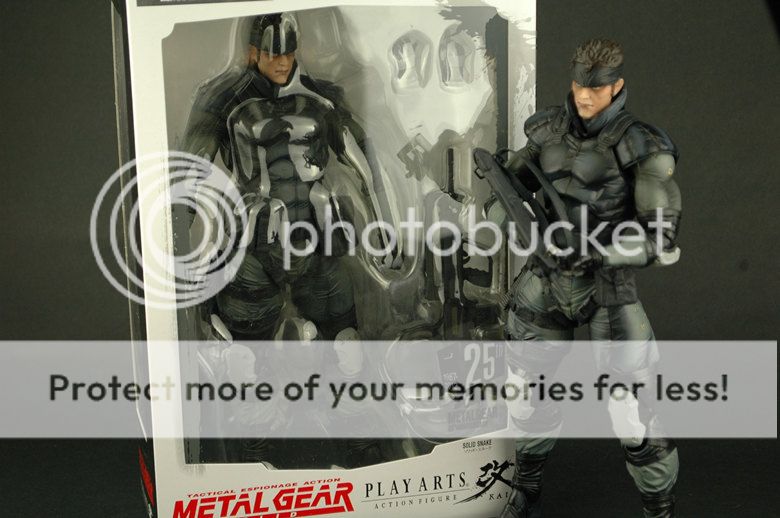Play Arts/Kai Metal Gear Solid Solid Snake   9 action action figure 