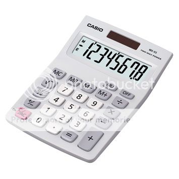 Casio MX-8S Basic Calculator