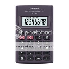 Casio HL-4A Calculator