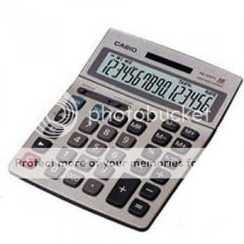 Casio DM-1600 Calculator