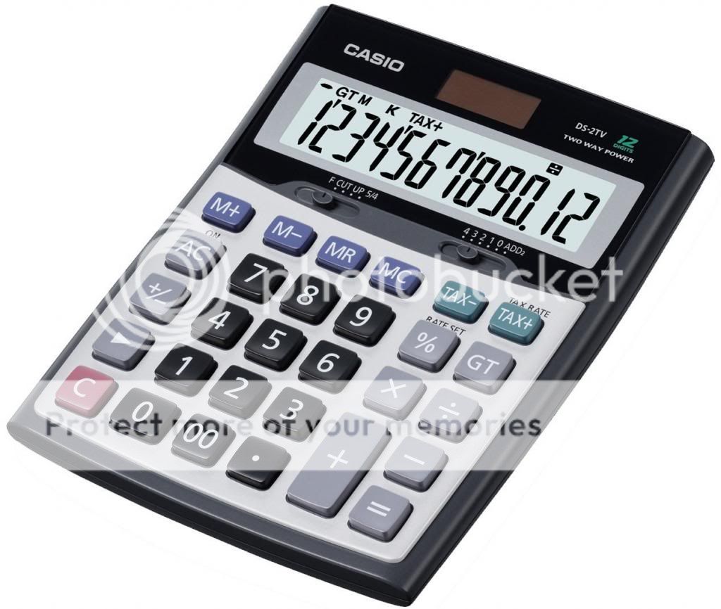 Casio DS-2TV Calculator