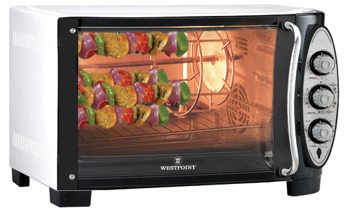 Westpoint Oven Toaster,Rotisserie With Conviction 55 Liter WF-4800 RKC