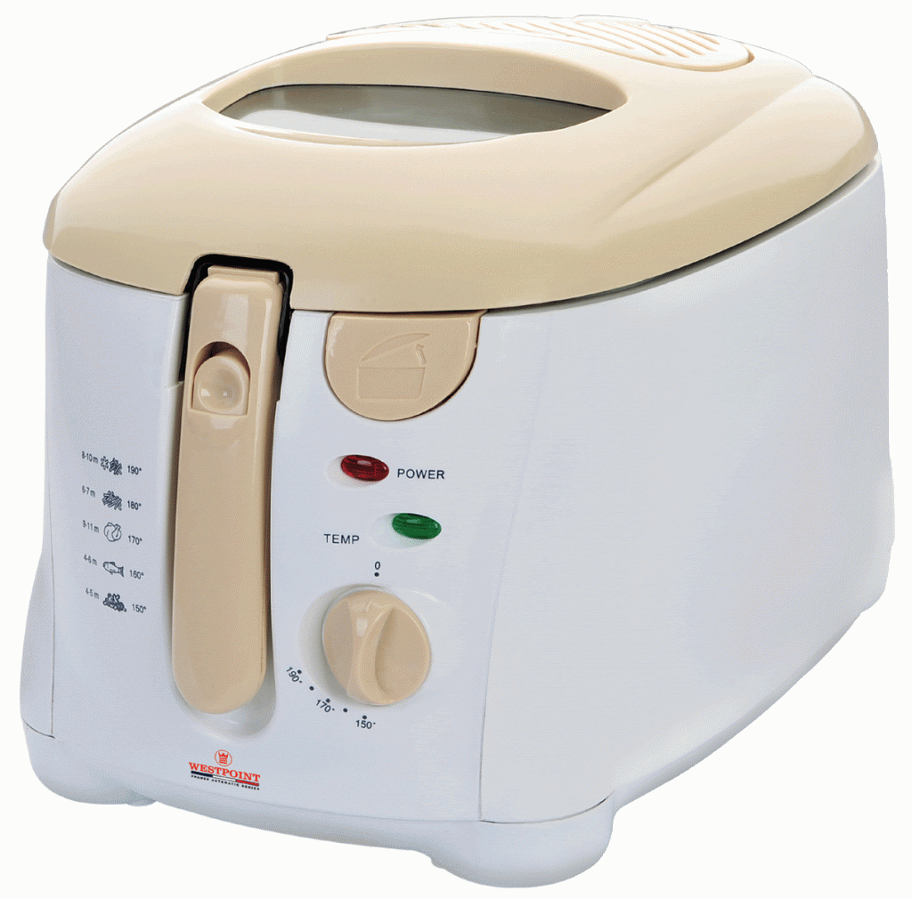 Image result for badgeElectric Deep Fryer - WF-5237 - White