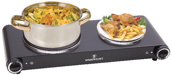 Westpoint Hot Plate Double WF-262
