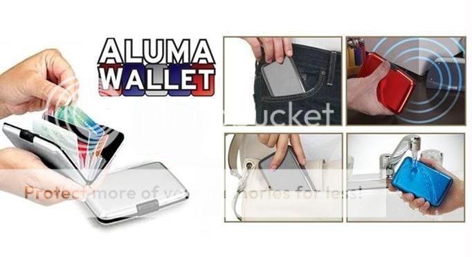 Pack of 2 AlumaWallet Indestructible Aluminum Wallet