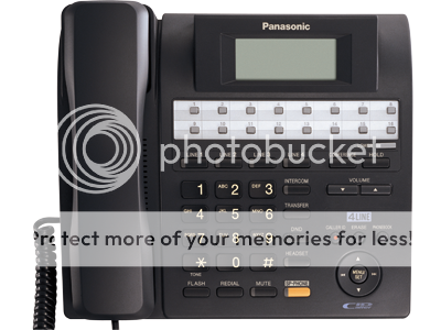 Panasonic Corded Phones KX-TS4200B