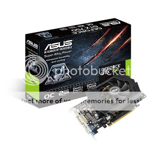 ASUS GTX750-PHOC-2GD5 GeForce GTX750 2GB Graphic Card
