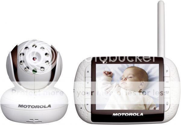 Motorola Remote Wireless Video Baby Monitor MBP36