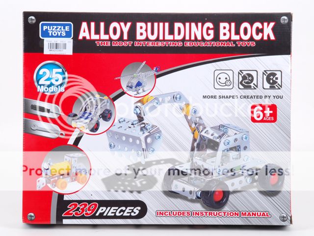 Alloy Building Block 239 pcs
