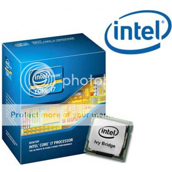 Intel CPU Core i7-3770 3.40GHZ 8MB LGA1155 4-8 Ivy Bridge