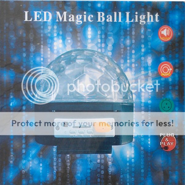 LED Magic Ball Light