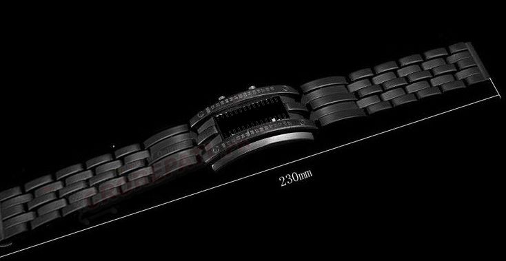 chain led watch