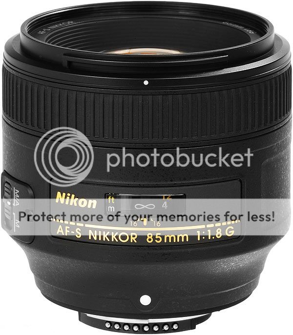 Nikon lens 85mm/1.8G