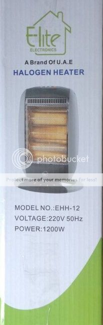 E-Lite EHH-12 E Lite Halogen Heater
