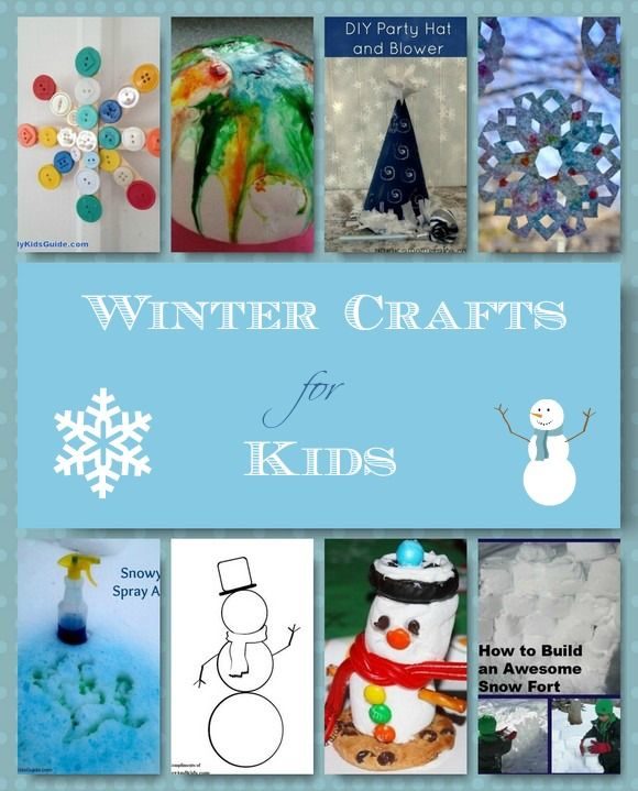 Winter Crafts for Kids Equals Indoor Winter Fun!