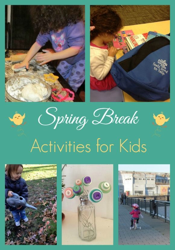 Spring Break Activities for Kids: Fun Inexpensive Boredom Busters
