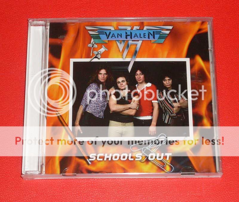   van halen title schools out release lost and found condition new